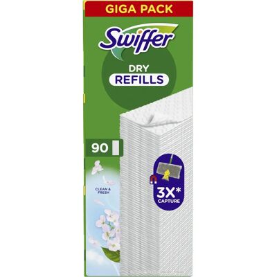 Swiffer Marque Modèle - Lingettes de Nettoyage Efficaces - Publicité Swiffer Marque Modèle - Lingettes de Nettoyage Efficaces - Publicité