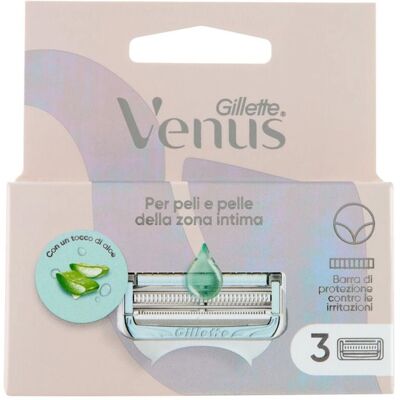 Gillette Venus Lames Intimes 5 - Rasoirs Gillette Venus Lames Intimes 5 - Rasoirs