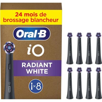 Oral-B iO Sorte Elektriske Tandbørstehoved - Avanceret plakfjernelse Oral-B iO Sorte Elektriske Tandbørstehoved - Avanceret plakfjernelse