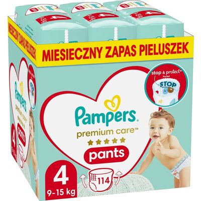 Pampers Premium Care Pants Rozmiar 4 - Pieluchy na gumkę Pampers Premium Care Pants Rozmiar 4 - Pieluchy na gumkę