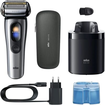 Braun - NEVO 11000c - Zilver - Foliescheerapparaat Braun - NEVO 11000c - Zilver - Foliescheerapparaat