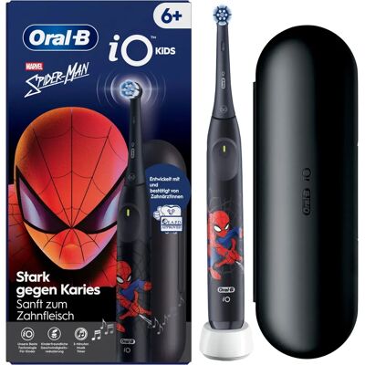 Brosse à dents électrique Oral-B iO Kids Spiderman 6+ - Noir Brosse à dents électrique Oral-B iO Kids Spiderman 6+ - Noir
