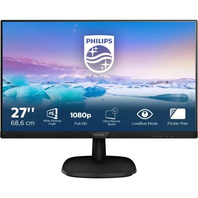 Philips 273V7QDSB/00 Écran LED 27" - LED display - Publicité Philips 273V7QDSB/00 Écran LED 27" - LED display - Publicité