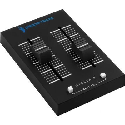 Pepperdecks DJOCLATE Portable 2-Channel Mixer - Audio Splitter Pepperdecks DJOCLATE Portable 2-Channel Mixer - Audio Splitter