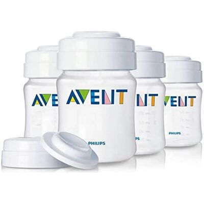 Contenitori per latte materno Philips Avent - 4x125ml Contenitori per latte materno Philips Avent - 4x125ml