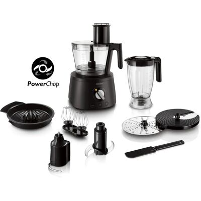 Philips HR7776/90 - Musta - Ruoanvalmistuskone Philips HR7776/90 - Musta - Ruoanvalmistuskone