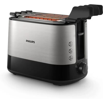 Philips HD2639/90 - Argento/Nero - Tostapane Philips HD2639/90 - Argento/Nero - Tostapane