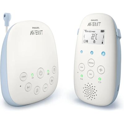 Philips AVENT DECT-Audio-Babyphone Advanced SCD715/26 weiß Philips AVENT DECT-Audio-Babyphone Advanced SCD715/26 weiß