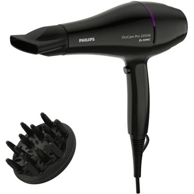 Secador de cabelo Philips BHD274/00 - Potência, Iônico, ThermoProtect Secador de cabelo Philips BHD274/00 - Potência, Iônico, ThermoProtect