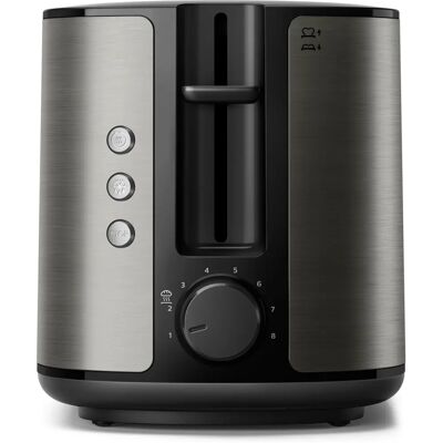 Philips HD2651/80 - Titaan - Prăjitor de pâine Philips HD2651/80 - Titaan - Prăjitor de pâine