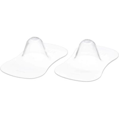 Philips Avent Silicone Nipple Shields - Size M - Protective Breast Cover Philips Avent Silicone Nipple Shields - Size M - Protective Breast Cover