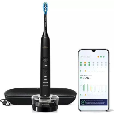 Philips Sonicare DiamondClean 9000 HX9911/39 Black Electric Toothbrush Philips Sonicare DiamondClean 9000 HX9911/39 Black Electric Toothbrush