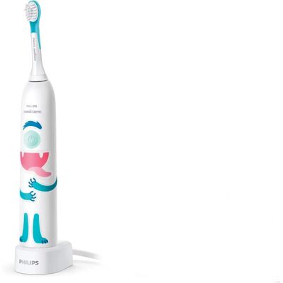 Philips HX3411/01 Escova de Dentes Elétrica Sônica para Crianças - Escova Elétrica Philips HX3411/01 Escova de Dentes Elétrica Sônica para Crianças - Escova Elétrica