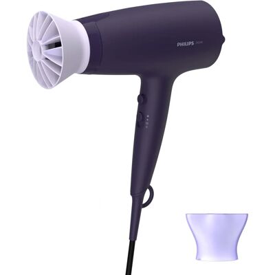 Sèche-cheveux Philips Violet 2100 W - Séchoir, 6 vitesses, ThermoProtect - Publicité Sèche-cheveux Philips Violet 2100 W - Séchoir, 6 vitesses, ThermoProtect - Publicité