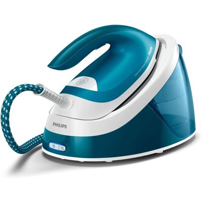 Philips GC6815/20 - Bleu/Blanc - Centrale vapeur avec fer à vapeur Philips GC6815/20 - Bleu/Blanc - Centrale vapeur avec fer à vapeur