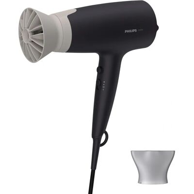 Sèche-cheveux Philips BHD341/30 - 6 vitesses, 6 niveaux de chaleur, Air froid, Noir - Publicité Sèche-cheveux Philips BHD341/30 - 6 vitesses, 6 niveaux de chaleur, Air froid, Noir - Publicité