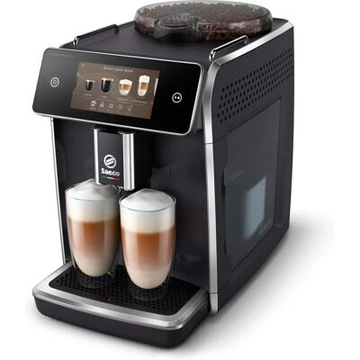 Saeco Machine espresso entièrement automatique GranAroma Deluxe SM6680 - Noir Saeco Machine espresso entièrement automatique GranAroma Deluxe SM6680 - Noir