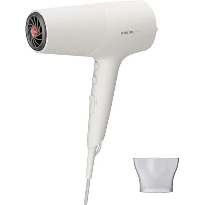Sèche-cheveux Philips BHD501/00 Blanc - Ionique, 6 Vitesses Sèche-cheveux Philips BHD501/00 Blanc - Ionique, 6 Vitesses