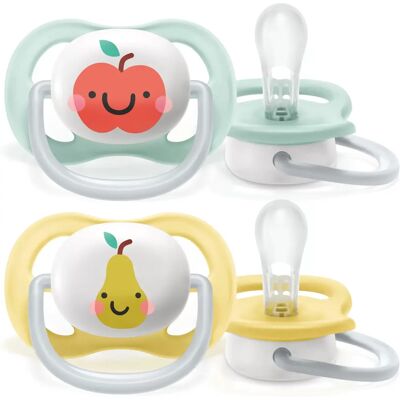 Philips Avent SCF080 Kojenecká Dudlík - Ortodontický Silikon - Vícebarevný Philips Avent SCF080 Kojenecká Dudlík - Ortodontický Silikon - Vícebarevný