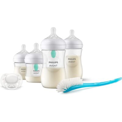 Philips AVENT Natural Response Set de Regalo para Recién Nacidos 4 piezas - con Válvula Sin Aire (SCD657) Philips AVENT Natural Response Set de Regalo para Recién Nacidos 4 piezas - con Válvula Sin Aire (SCD657)