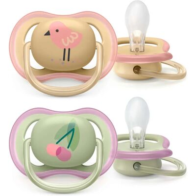 Chupete Ultra Air Philips Avent - Silicona Ortodóntica - Multicolor - Chupete para bebé Chupete Ultra Air Philips Avent - Silicona Ortodóntica - Multicolor - Chupete para bebé