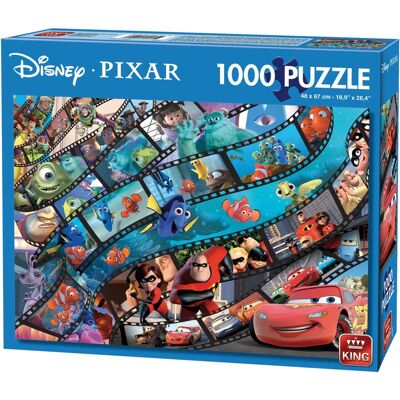 King Disney Pixar Movie Magic 1000 peças Quebra-cabeça - Tipo de Quebra-cabeça King Disney Pixar Movie Magic 1000 peças Quebra-cabeça - Tipo de Quebra-cabeça