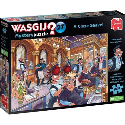 Wasgij 27 - Dichtbij scheren! - Legpuzzel Wasgij 27 - Dichtbij scheren! - Legpuzzel