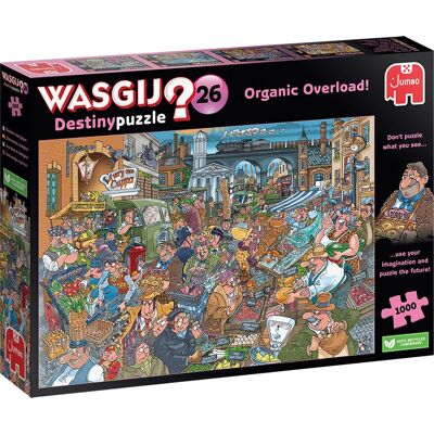 Wasgij Organic Overload 1000 Puzzle - Jigsaw Puzzle Wasgij Organic Overload 1000 Puzzle - Jigsaw Puzzle