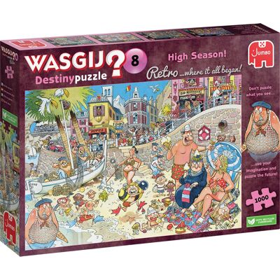 Graham Thompson Wasgij Retro Destiny 8 High Season! 1000 osainen palapeli Graham Thompson Wasgij Retro Destiny 8 High Season! 1000 osainen palapeli