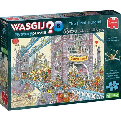 Wasgij La Dernière Barrière 1000 pièces - Puzzle - Publicité Wasgij La Dernière Barrière 1000 pièces - Puzzle - Publicité