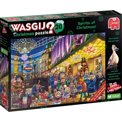 Wasgij Kerstgeesten Puzzel - 1000 stukjes Wasgij Kerstgeesten Puzzel - 1000 stukjes