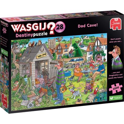 Jumbo Wasgij Destiny 28 Dad Cave 1000 Pièces - Puzzle Jumbo Wasgij Destiny 28 Dad Cave 1000 Pièces - Puzzle