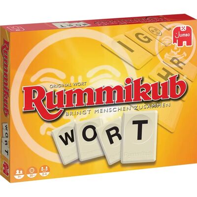 Jumbo Rummikub - 110 Buchstabensteine & Wortspiel Jumbo Rummikub - 110 Buchstabensteine & Wortspiel