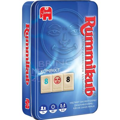 Jumbo Spiele GmbH Rummikub Kompakt - Gesellschaftsspiel Jumbo Spiele GmbH Rummikub Kompakt - Gesellschaftsspiel