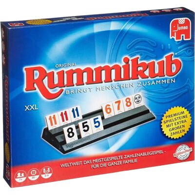 Rummikub Jumbo XXL Große Zahlen - Gesellschaftsspiel Rummikub Jumbo XXL Große Zahlen - Gesellschaftsspiel