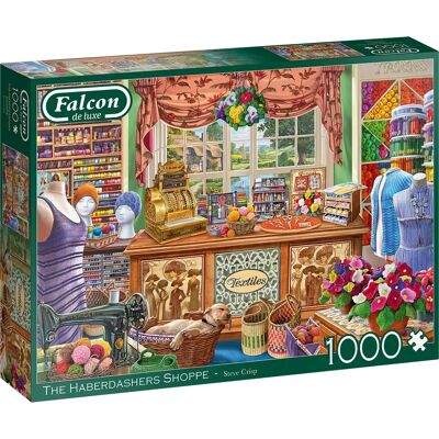 Falcon de luxe The Haberdashers Shoppe 1000 pcs Jigsaw puzzle - Art Falcon de luxe The Haberdashers Shoppe 1000 pcs Jigsaw puzzle - Art