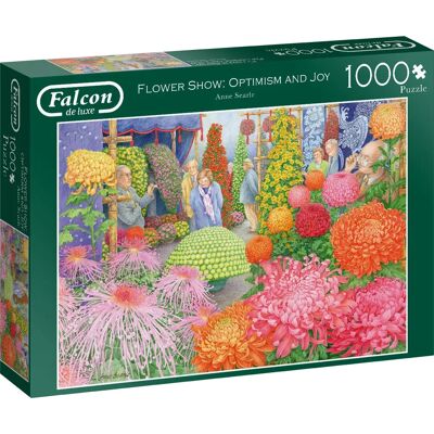 Falcon de luxe Blumen Show - Optimismus und Freude - 1000 Teile Puzzle Falcon de luxe Blumen Show - Optimismus und Freude - 1000 Teile Puzzle