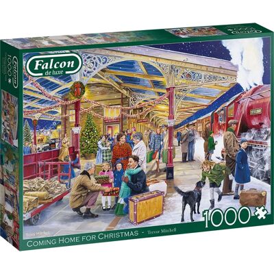Falcon Coming Home for Christmas Puzzle - 1000 pcs Falcon Coming Home for Christmas Puzzle - 1000 pcs
