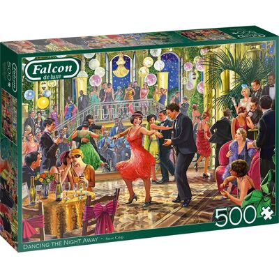 Falcon de luxe Danser toute la nuit 500 pièces Puzzle - Puzzle - Publicité Falcon de luxe Danser toute la nuit 500 pièces Puzzle - Puzzle - Publicité