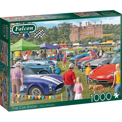 Falcon de luxe Le Salon de l'Auto 1000 pièces Puzzle - Puzzle - Publicité Falcon de luxe Le Salon de l'Auto 1000 pièces Puzzle - Puzzle - Publicité
