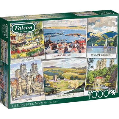 Falcon de luxe La bella Nord 1000 pezzi Puzzle Falcon de luxe La bella Nord 1000 pezzi Puzzle