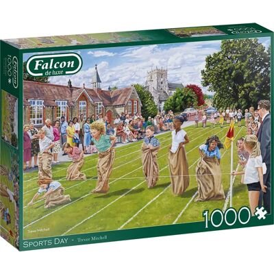 Falcon de luxe Journée Sportive 1000 pièces Puzzle - Puzzle - Publicité Falcon de luxe Journée Sportive 1000 pièces Puzzle - Puzzle - Publicité