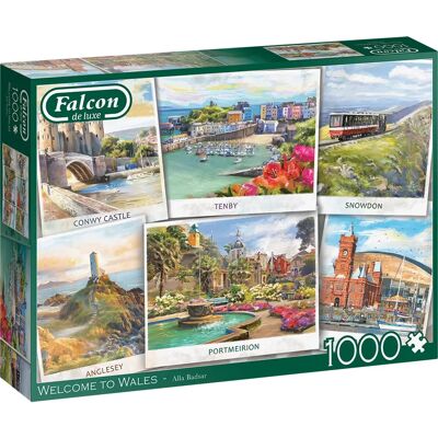 Falcon de luxe 11341 Puzzel Stad 1000 stukjes Falcon de luxe 11341 Puzzel Stad 1000 stukjes