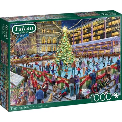 Falcon de luxe The Ice Rink 1000 pcs Jigsaw puzzle - Christmas Falcon de luxe The Ice Rink 1000 pcs Jigsaw puzzle - Christmas