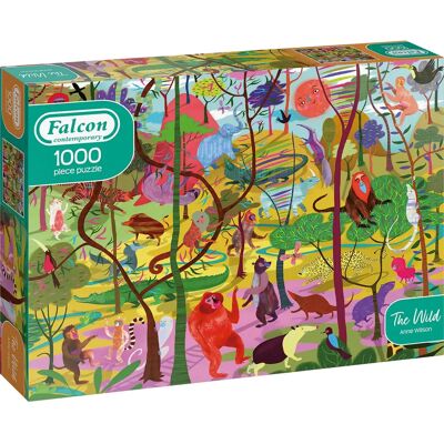Falcon The Wild 1000-delige Puzzel - Kunst Falcon The Wild 1000-delige Puzzel - Kunst