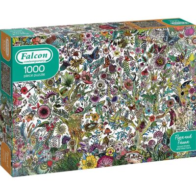 Falcon De Luxe Flora and Fauna 1000 pcs Jigsaw puzzle - Puzzle Falcon De Luxe Flora and Fauna 1000 pcs Jigsaw puzzle - Puzzle