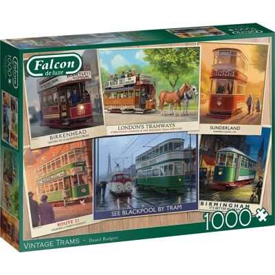Falcon de luxe 11367 Puzzle - 1000 pcs Train - Jigsaw Puzzle Falcon de luxe 11367 Puzzle - 1000 pcs Train - Jigsaw Puzzle