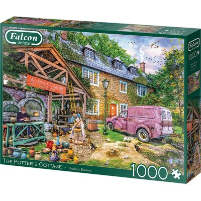 Falcon de luxe Potters Cottage 1000-piece Puzzle - Jigsaw Puzzle Falcon de luxe Potters Cottage 1000-piece Puzzle - Jigsaw Puzzle