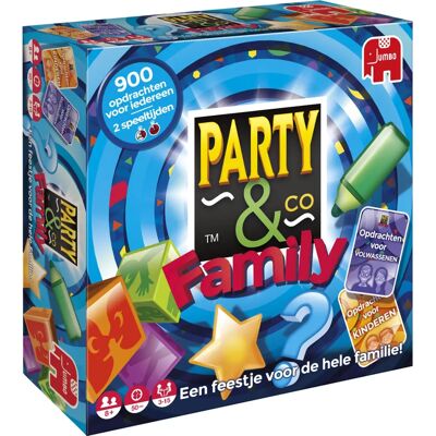 Party & Co. 17794 Bordspel - Gezellig Trivia Spel Party & Co. 17794 Bordspel - Gezellig Trivia Spel