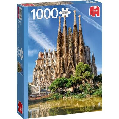 Marke Sagrada Familia View 1000 Stück Puzzle - Landschaft Marke Sagrada Familia View 1000 Stück Puzzle - Landschaft